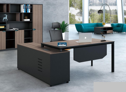 Office Furnishings 2 pcs. Set Chef Table + Filing cabinet Tables Shelf Desk